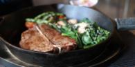 iron rich food  steak spinach